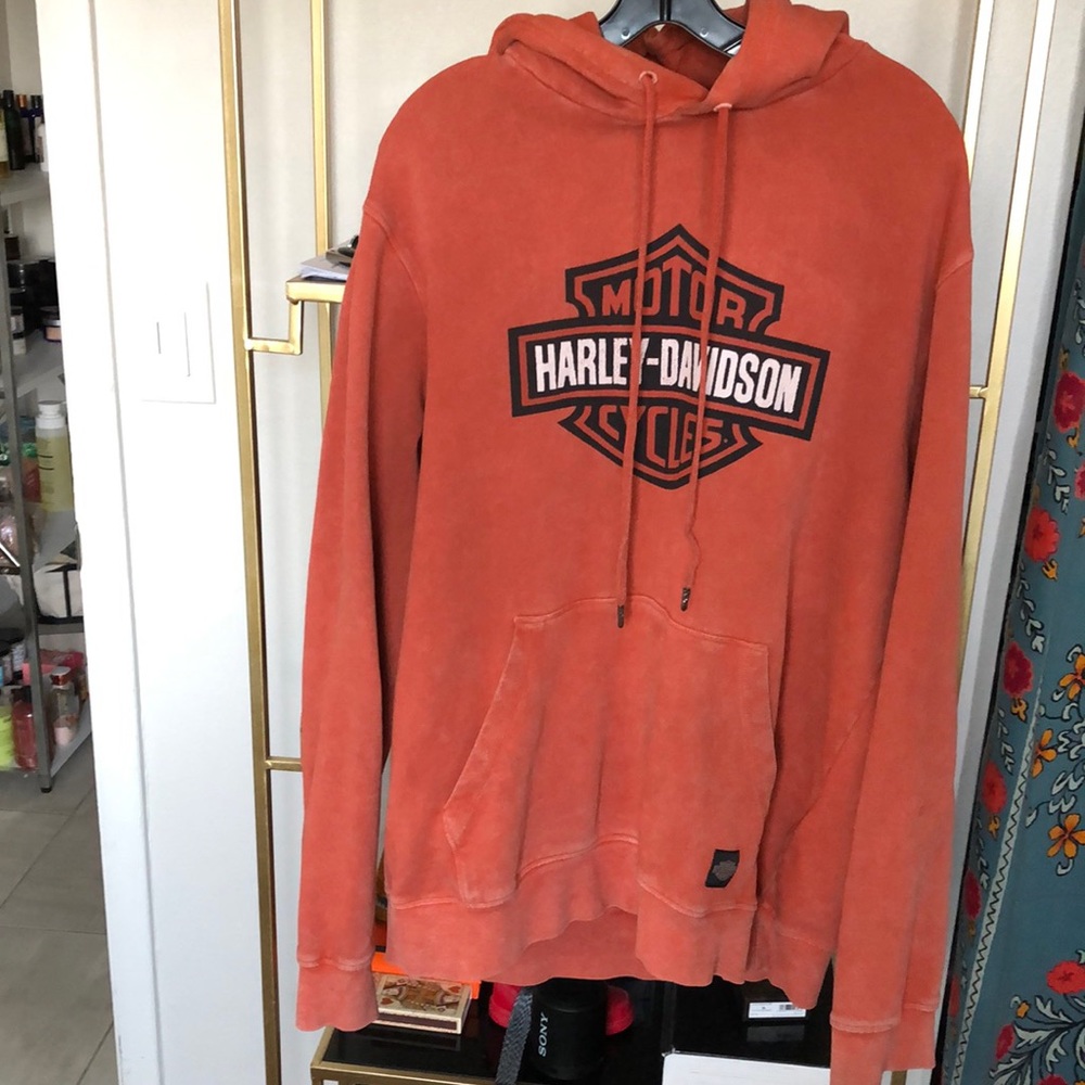 Harley Davidson Acid Washed hoodie